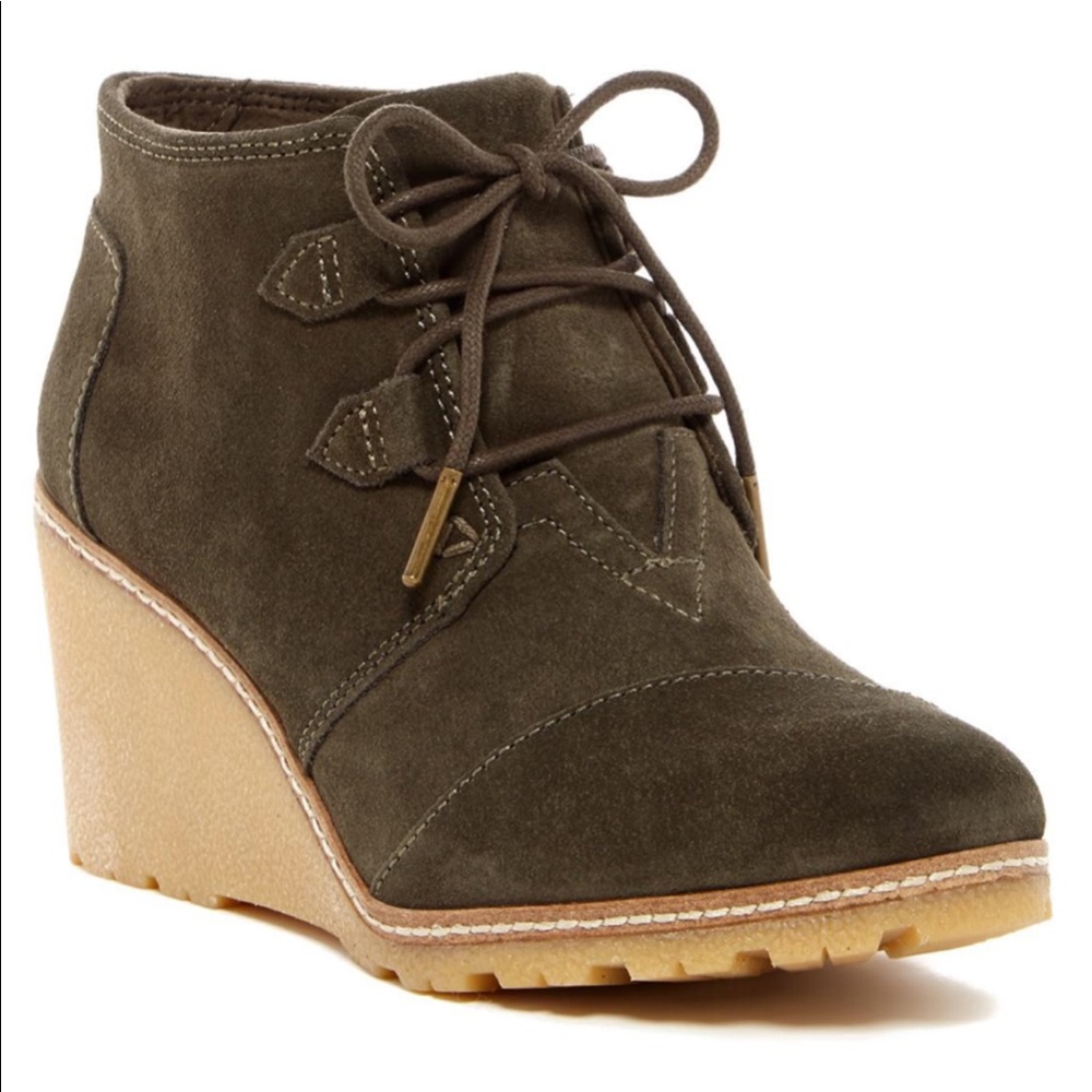 🌵 Toms Desert Wedge Bootie 🌵